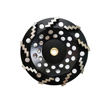 Disque de meulage diamanté agressif pour béton SUMO 9, segments en zigzag, épaisseur 10 mm, 7 pouces