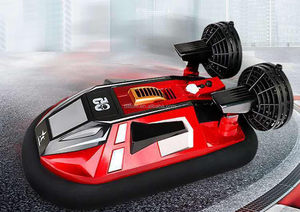 Bateau <span class=keywords><strong>télécommandé</strong></span> amphibie 2,4 G, haute vitesse, 4 canaux, étanche, double moteur, jouet électrique - Product Image 6