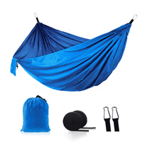 Hamac en nylon de haute qualité, hamac parachute simple, 1-2 personnes, balançoire d'extérieur, portable, léger, hamac de camping