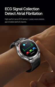 Reloj Inteligente ERON TK40 ECG de Alta Calidad, Pantalla AMOLED de 1.47'', Medición de Grasa Corporal y Temperatura, Llamadas Bluetooth, Modo Deportivo, Monitor de Actividad Física, Reloj Inteligente de Salud - Product Image 2