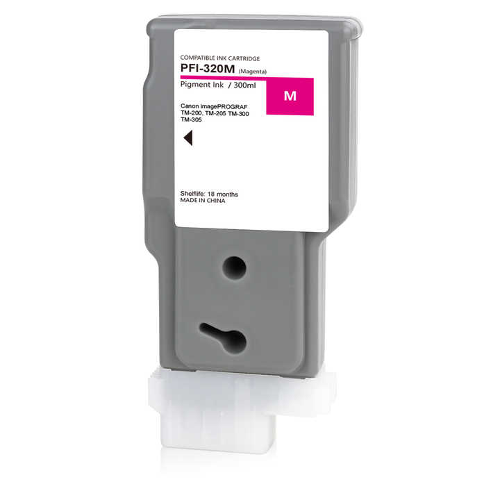 VividColors PFI-320 MBK Matte Black Ink Cartridge For Canon IPF TM