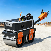 Prix de la machine compacteuse à rouleaux pour chaussées en béton et asphalte, capacité 550 kg