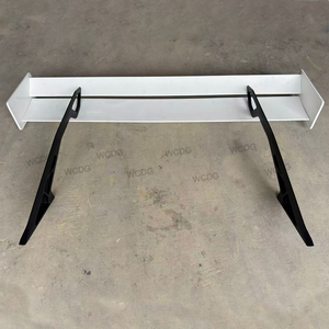 Aile arrière de style GT en fibre de carbone pour Ford Mustang 2015-2024, aile haute de coffre arrière, spoiler à col de cygne, kit carrosserie - Product Image 3