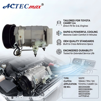 Compresseur de climatisation de voiture 12 volts 10S17C avec embrayage pour Toyota Camry 2.4 OEM 8832006080 883200608084 4471708140 12V