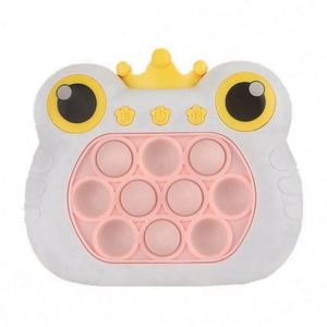 Ensemble de consoles de jeu portables en silicone Kawaii, jouets anti-stress en PVC et PU pour enfants, à presser, à pousser, lumineux, pour l'entraînement et la relaxation - Product Image 2