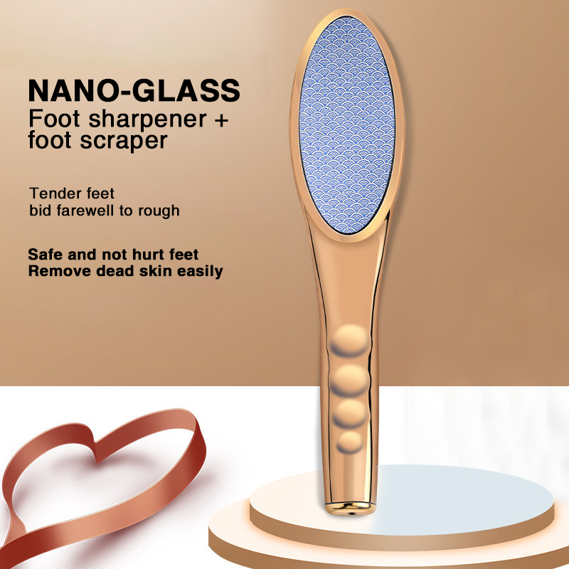 Lima per piedi in nano vetro - Oro