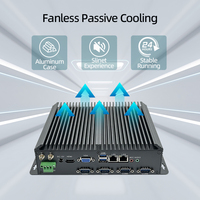 Computadora Industrial Integrada Sin Ventilador YCT con 16 GB de RAM, 1 TB de Disco Duro, GPIO, 24 V, Resistente a Temperaturas Extremas e Impermeable para Automatización Industrial