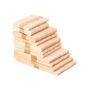 Nhà Sản Xuất Kích Thước Tiêu Chuẩn Mạnh Mẽ Gỗ Bạch Dương Ice Cream <span class=keywords><strong>Stick</strong></span> Laser Khắc <span class=keywords><strong>Popsicle</strong></span> Sticks - Product Image 1