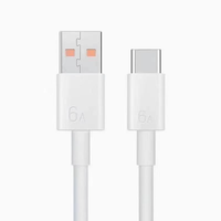Cable de Carga Súper Rápida USB C OEM de 1M, 120W, Cable de Datos de Carga Rápida Inteligente de 6A Tipo-C 3.0 para iPhone y Android