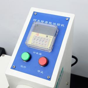 Equipamento laboratório testador resistência abrasão borracha Akron sola máquina teste resistência desgaste pneu - Product Image 4