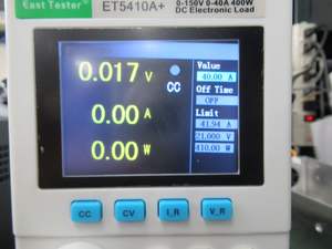 Hochpräzise programmier bare elektronische Gleichstrom last ET5410A für fortschritt liche Leistungs tests und Batterie entladung analysen - Product Image 4