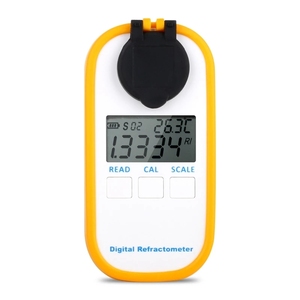 Refratômetro digital de mel, medidor de açúcar brix 0 a 90% be 38 ~ 48, águas 38-5%, analisador de apicultura de açúcar com açúcar - Product Image 2