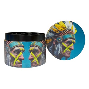 <b>Herb</b> Grinder 6 Pcs Display <b>Box</b> Round Magnetic Zinc Alloy Dry <b>Herb</b> Grinder With Sharp Teeth And Colorful Design - Product Image 5