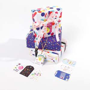 High Quality Wholesale 80g Rich and Colorful Birthday Art <b>Paper</b> Tissue 43*300cm Gift Luxury Custom Packaging Wrapping <b>Paper</b> Roll - Product Image 6