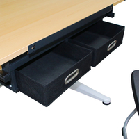 Bureau de dessin moderne réglable en hauteur et en angle avec chaise, design durable et écologique pour chambre et salon