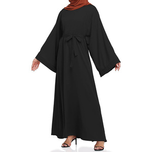 Robe longue à lacets pour femmes musulmanes, grande <span class=keywords><strong>taille</strong></span>, moyen-orient, dubaï - Product Image 4