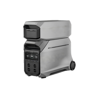 Station d'alimentation portable DELTA 3 Pro Extra Battery pour le camping en plein air, prises 220V EU, US, GB et UK