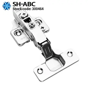 Concealed Cabinet Hinges Iron Nickel Plated Hydraulic Cabinet Hinge Soft Close Kitchen Cabinet Hinges