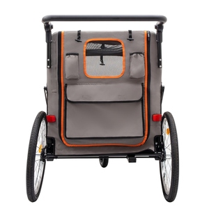 Thêm-Lớn nhu cầu đặc biệt xe đạp Trailer 20 ''bánh xe lớn đẩy giỏ hàng cho trẻ em và người lớn Bền kim loại & vật liệu nhựa - Product Image 4