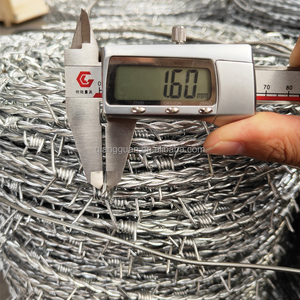 Galvanizado en caliente, 2 uds., rollos <span class=keywords><strong>de</strong></span> 60 pies, rollo <span class=keywords><strong>de</strong></span> 60 pies, calibre 15,5, <span class=keywords><strong>alambre</strong></span> <span class=keywords><strong>de</strong></span> púas <span class=keywords><strong>grueso</strong></span> <span class=keywords><strong>de</strong></span> 1,7mm, <span class=keywords><strong>alambre</strong></span> <span class=keywords><strong>de</strong></span> púas <span class=keywords><strong>de</strong></span> 2 puntos - Product Image 6
