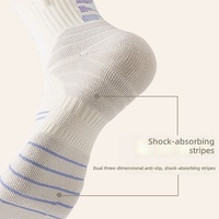 Chaussettes de sport WRELS, chaussettes de compression personnalisées pour la course à pied, chaussettes de randonnée athlétiques, chaussettes de sport confortables en tricot