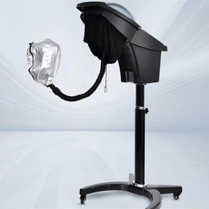 เครื่องอบไอน้ำโอโซนแบบตั้งพื้น พร้อมไฟ LED สำหรับร้านเสริมสวย สีแดง/น้ำเงิน เครื่องพ่นไมโครเวฟสำหรับสปา บำรุงผมด้วยน้ำมัน - Product Image 5