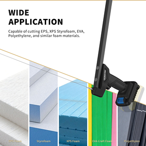 Convertitore <span class=keywords><strong>a</strong></span> <span class=keywords><strong>batteria</strong></span> MINOVA con 10 fili riscaldanti, taglierina manuale <span class=keywords><strong>per</strong></span> blocchi di schiuma <span class=keywords><strong>a</strong></span> <span class=keywords><strong>filo</strong></span> caldo (solo corpo macchina) - Product Image 6