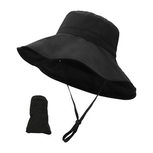 Sombrero de Pescador con Protección UV, Estilo Casual, para Primavera/Verano, Unisex, de Ala Ancha, Plegable, sin Costuras, para Exteriores - Product Image 2