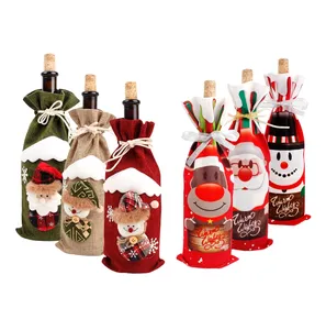 peine Bolsa oriental Venta al por mayor botellas de vino decoradas para navidad-Compre online  los mejores botellas de vino decoradas para navidad lotes de China botellas  de vino decoradas para navidad a mayoristas | Alibaba.com