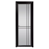 Máquina de puertas y ventanas de aluminio impermeable de diseño moderno para hoteles y baños Arcos de superficie terminada Ventanas y puertas de metal