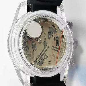 Montre de luxe OEM avec logo personnalisé, unisexe, à mouvement numérique, bracelet en silicone, cadran de 50 mm, résistance à l'eau 3 BAR - Product Image 6