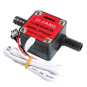 Capteur de débit de carburant diesel en plastique Dijiang 3/8 Barb OFO5ZAT-1, débitmètre à engrenages ovales pour station-service, sortie impulsionnelle - Product Image 2
