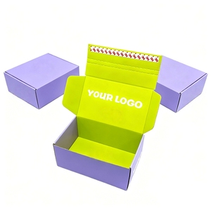 Cajas <span class=keywords><strong>de</strong></span> Embalaje Personalizadas con Envío Directo <span class=keywords><strong>de</strong></span> Fábrica, Cajas con Cierre <span class=keywords><strong>de</strong></span> Cremallera y Tira Desprendible para Ropa <span class=keywords><strong>de</strong></span> Marca <span class=keywords><strong>de</strong></span> Lujo - Product Image 2