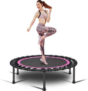 Approvisionnement en vrac 40/48/50 pouces Mini Trampoline de fitness Trampoline de fitness adulte Conception pliable durable pour la salle de sport à domicile et l'entraînement <span class=keywords><strong>cardio</strong></span> - Product Image 3