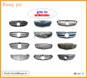 Parrilla Delantera de Malla ABS Hangpu en Oferta, Nueva Condición, para Mercedes W204 W205 W212 W213 W222 W207 X204 <span class=keywords><strong>Maybach</strong></span> - Product Image 3