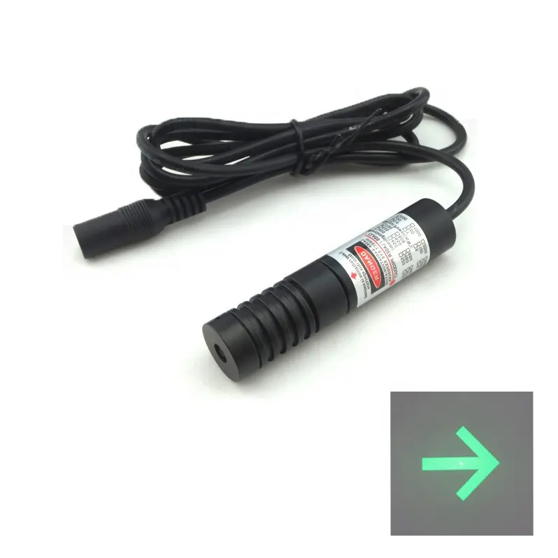 3-5V Laser Module Solid Arrow Pattern DOE RGB Customizable Laser Color Module with Diffraction Gratings Coated Lens