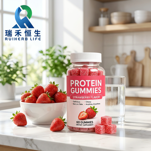 Bonbons gélifiés protéinés, riches en protéines de lactosérum, soutien énergétique et musculaire - Product Image 1