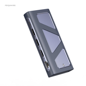 Base de Conexión USB C 6 en 1 OEM, Hub Multipuerto USB C Portátil, Carcasa para <span class=keywords><strong>Disco</strong></span> <span class=keywords><strong>Duro</strong></span> Macbook con Carcasa para SSD M.2 NVMe - Product Image 1