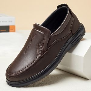 Fashion Men Shoes Sneakers Breathable New Loafers Shoes Casual Sneakers Leather Handmade Men Shoes Sneakers - Product Image 4