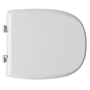 Sedile WC per Vavid Bahia2 a forma di vaso, colore bianco, lunghezza 50,5 cm, larghezza 37,5 cm - Product Image 1
