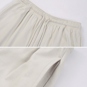 240g léger taille moyenne séchage rapide survêtement pantalon athlétique été couleur unie pour hommes - Product Image 2