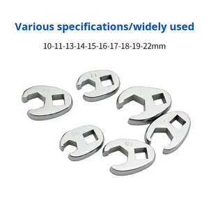 3/8inch Metric Alloy OEM Industrial Grade Non-Sparking Interchangeable Head <strong>Adjustable</strong> Open End L-Shaped Dual-<strong>Use</strong> Ratchet <strong>Wrench</strong> - Product Image 4