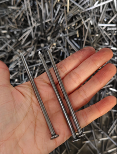 Polished Common Round Iron Wire Wood <b>Nails</b> Smooth Shank Q195 Grade Sharp Point 2.8mmx60mm & 4.4x100mm 5kg Per Box - Product Image 5