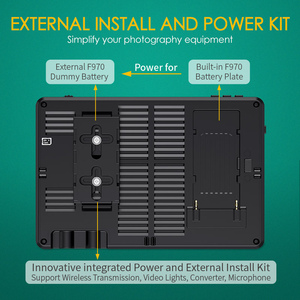 FEELWORLD lut7s Pro 7 inch 2200nits DSLR lĩnh vực màn hình 3D LUT DSLR máy ảnh lĩnh vực Màn hình F970 điện bên ngoài và máy ảnh màn hình - Product Image 4