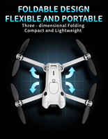 Drone M4 super convivial pour débutants avec télécommande longue portée, connectivité sans fil, évitement d'obstacles et fonctionnalités de drone offert en cadeau