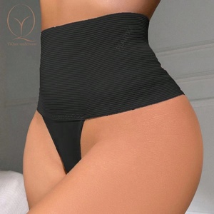 YiQun Culotte <span class=keywords><strong>string</strong></span> gainante taille haute pour femme, élastique, effet <span class=keywords><strong>ventre</strong></span> <span class=keywords><strong>plat</strong></span> - Product Image 2