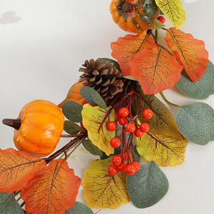 Decoración <span class=keywords><strong>de</strong></span> Pared con Hojas <span class=keywords><strong>de</strong></span> Arce y Calabaza <span class=keywords><strong>de</strong></span> Simulación para el Día <span class=keywords><strong>de</strong></span> Acción <span class=keywords><strong>de</strong></span> Gracias, Escenario <span class=keywords><strong>de</strong></span> Halloween, Decoración <span class=keywords><strong>de</strong></span> Pared Trepadora y Calabaza Seca para Fiestas <span class=keywords><strong>de</strong></span> Navidad - Product Image 2