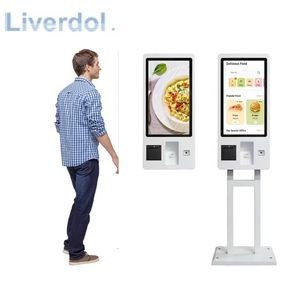 <span class=keywords><strong>Kiosk</strong></span> tự phục vụ liverdol với màn hình cảm ứng 21.5 "/24"/32 ", Nhận dạng khuôn mặt & thanh toán mã QR cho nhà hàng và dịch vụ ăn uống - Product Image 1