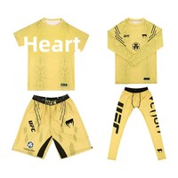 Ensemble de boxe Sanshou UFC Venom, arts martiaux mixtes, kickboxing en libre, kits de sport MMA pour hommes et femmes, haute élasticité, séchage rapide