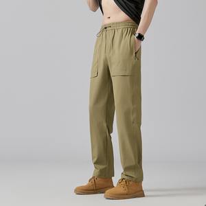 Usine léger en plein air hommes lâche Cool confort pantalons de sport décontractés séchage rapide droit Slim Fit Joggers pantalon - Product Image 2